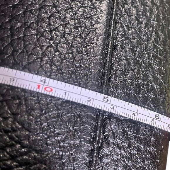 Kate Spade Kendall Court Henley Satchel Bag Blk/White Pebbled Leather - Picture 9 of 9